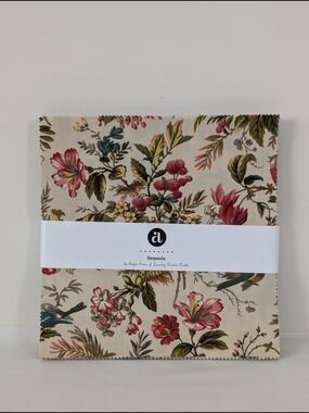 Sequoia Edyta Sitar of Laundry Basket Quilts Layer Cake Fabric Andover 10" x 10"
